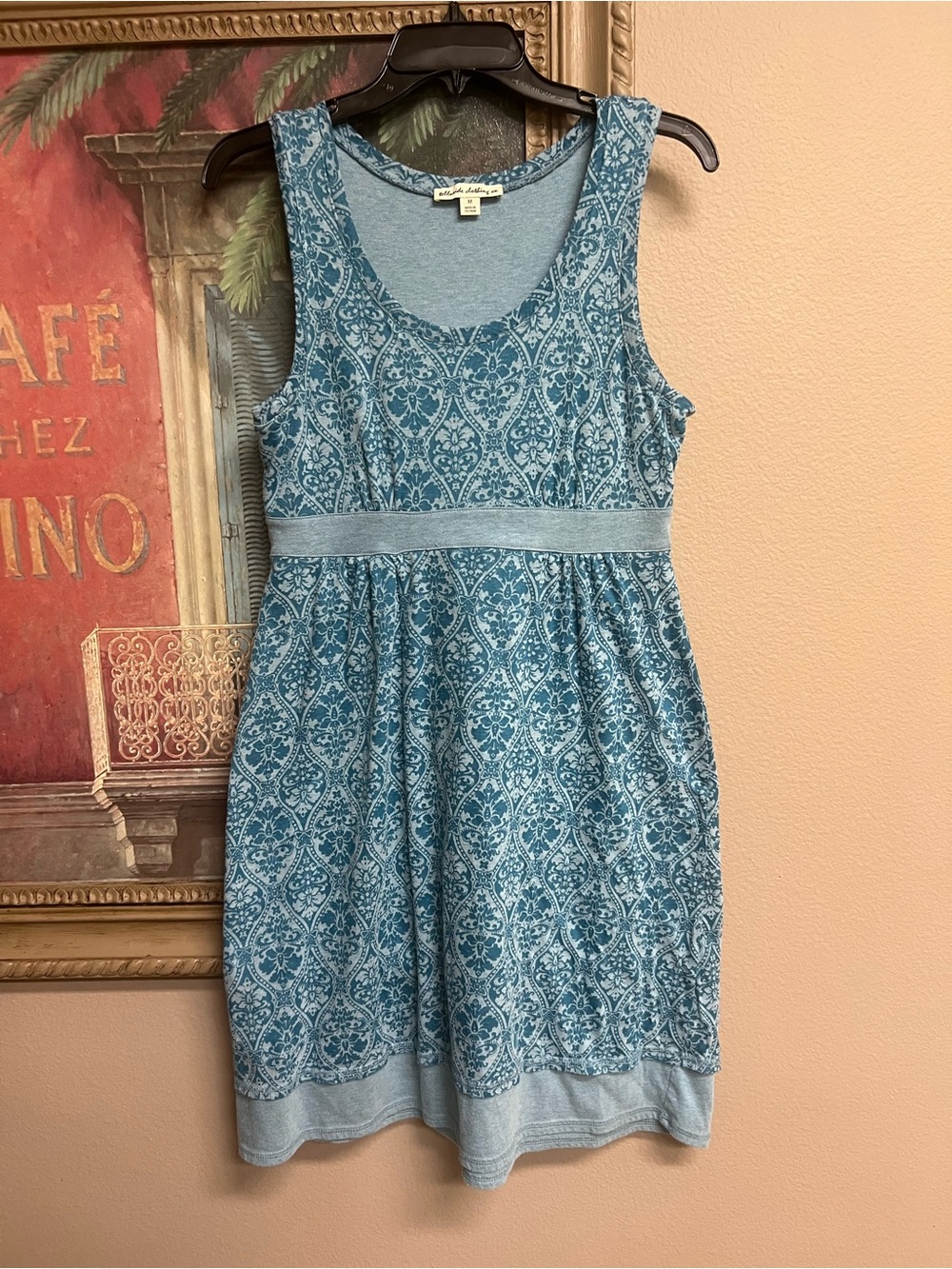 Telluride Clothing Company Sleeveless Batik Print Sundress